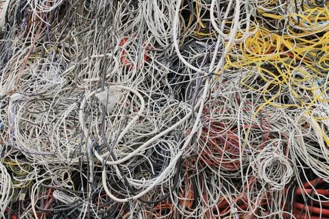 Cable - Recycling  Stock Photos