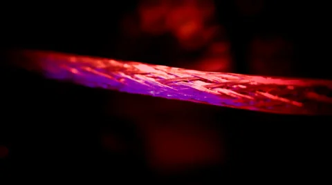 CABLE IN RED LIGHT Stock Footage 37527112