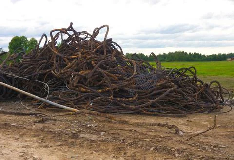 Cable scrap Stock Photos