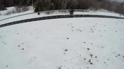 Cable ski lift 스톡 동영상 47659759