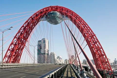 Cable-stayed bridge Stock Photos