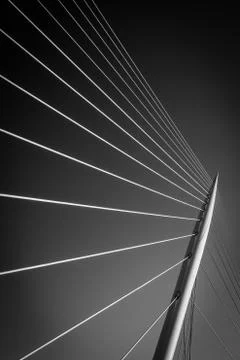 Cable stayed bridge Stock Photos