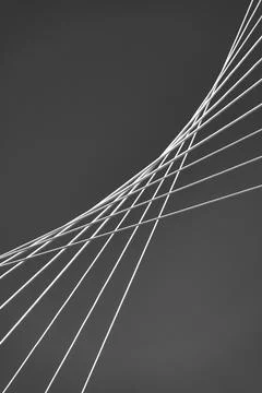 Cable stayed bridge Stock Photos