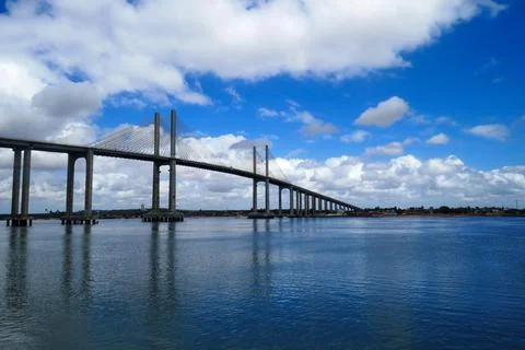 Cable-stayed bridge Stock Photos