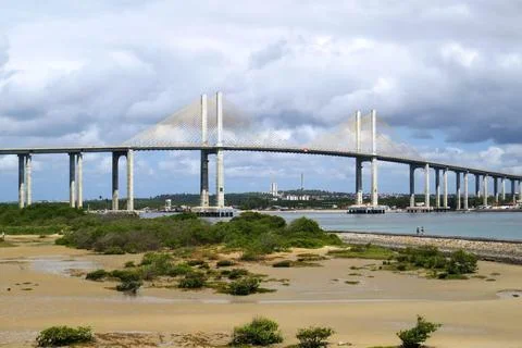 Cable-stayed bridge Stock Photos