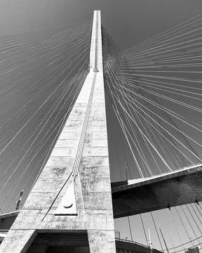 Cable-stayed bridge Stock Photos