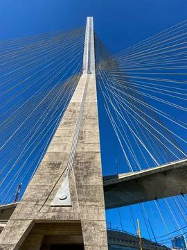 Cable-stayed bridge Stock Photos