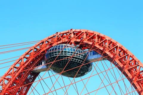 Cable-stayed truss Stock Photos