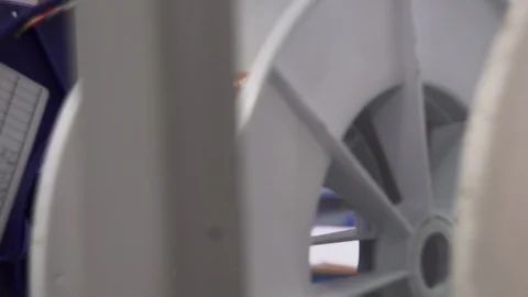 Cable storage Stock Footage 91839530