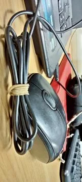 The cable is tied so that it doesn't get tangled 写真素材