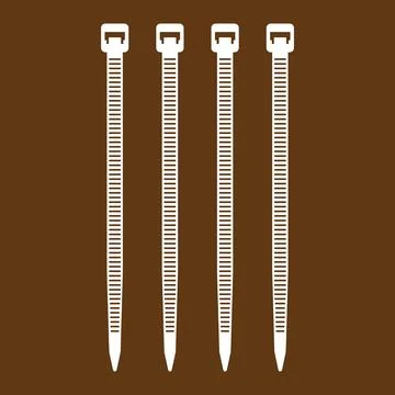 Cable ties icon Stock Illustration