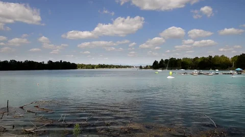 Cable wakeboard Video stock 79217209