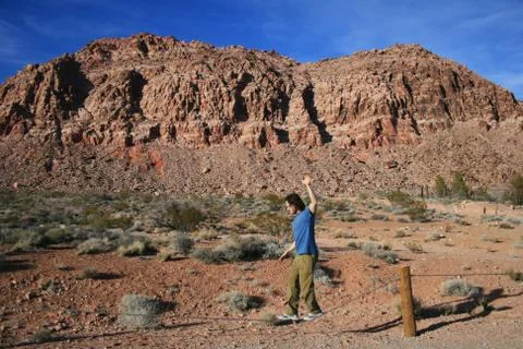 Cable walking Stock Photos