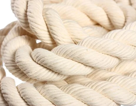 Cable on white background Foto stock