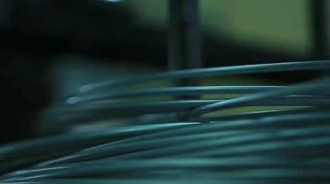 Cable Wire 2 Stock Footage 22229345