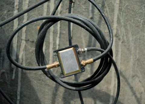 Cable wire connector Stock Photos