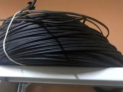 Cable wire technology connection communication electricity equipment power. I Stock Photos