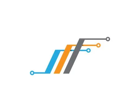 Cable, wires, wiring logo Stock Illustration