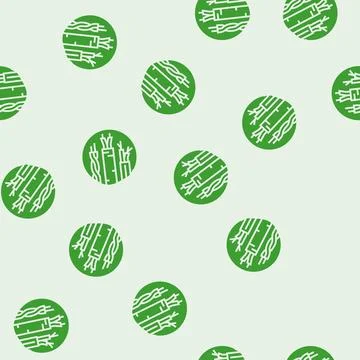 Cable wiring electronics glyph seamless pattern Stock Illustration