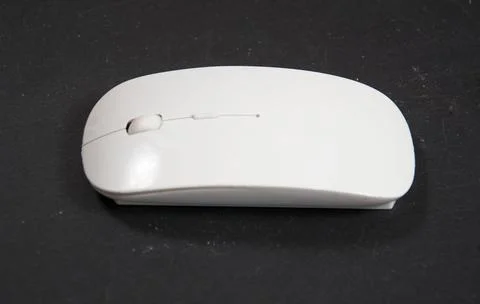 Cableless computer mouse Stock Photos
