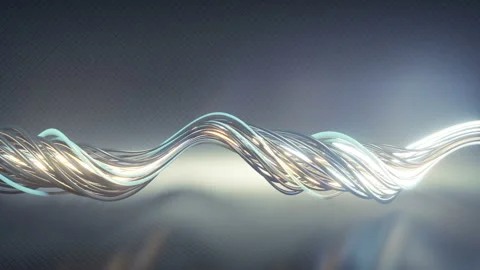 Cables and connections for data transfer seamless loop 3D render animation Stock Footage 118502152