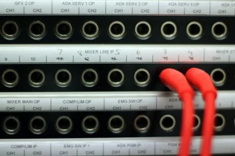 Cables and Jacks Stock Photos
