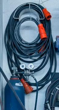 Cables and tubes Stock Photos