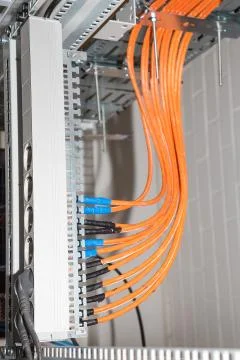 Cables for fast internet Stock Photos