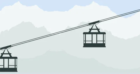 Cableway Stock Footage 103034271