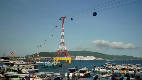 Cableway 動画素材 106647973