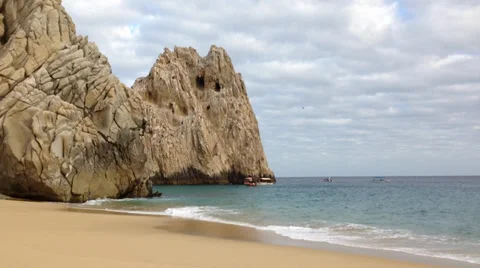 Cabo Beach Stock Footage 34691162