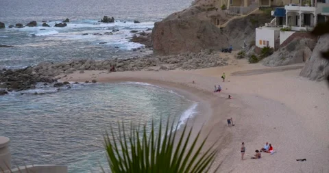 CABO BEACH SUNSET 库存影片 283497256