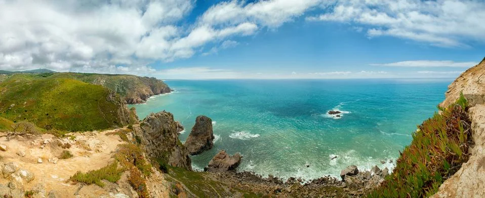 Cabo da roca (cape roca), portugal Stock-Fotos