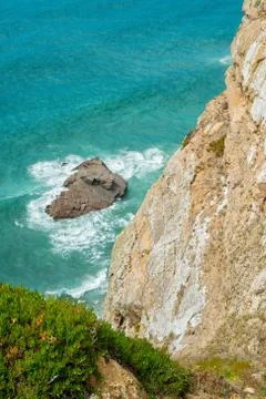 Cabo da Roca (Cape Roca), Portugal Stock Photos
