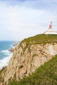 Cabo da Roca (Cape Roca), Portugal Stock Photos