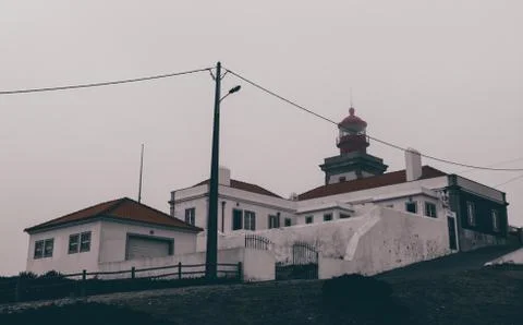 Cabo da Roca lighthouse, Lisbon, Portugal Stock Photos