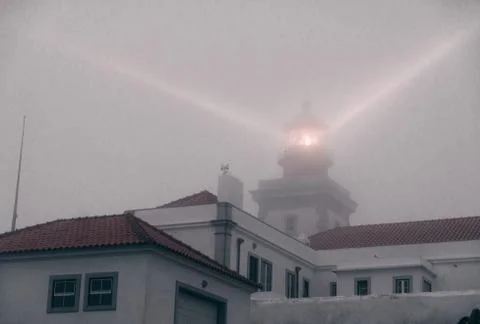 Cabo da Roca lighthouse Stock Photos