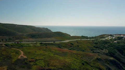 Cabo da Roca - westernmost point of the mainland of the European continent No.2 Video stock 166913464