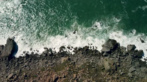 Cabo da Roca - the westernmost point of the mainland of the European continen Video stock 167224689
