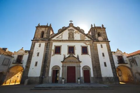 Cabo Espichel, former monastery built on the Cape, Sesimbra, Portugal Stock Photos