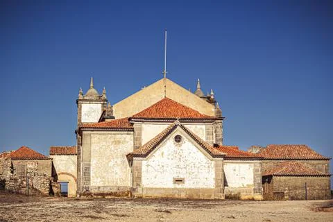 Cabo Espichel, former monastery built on the Cape, Sesimbra, Portugal Stock-Fotos