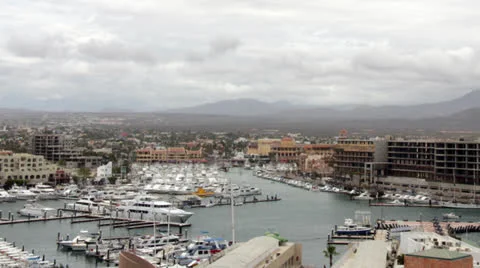 Cabo Marina time lapse Video stock 25592184