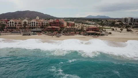 Cabo Mexico Gulf Waves Stock Footage 99150021