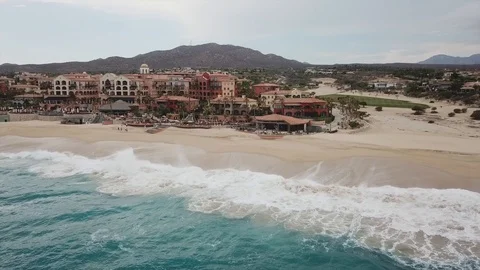 Cabo Mexico Gulf Waves Stock Footage 99150164