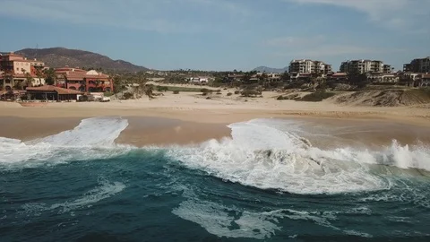 Cabo Mexico Gulf Waves Stock Footage 99150249