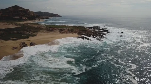 Cabo Mexico Gulf Waves Stock Footage 99150410