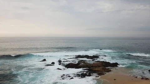 Cabo Mexico Gulf Waves Stock Footage 99150548