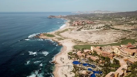 Cabo Mexico Gulf Waves Stock Footage 99150580