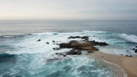 Cabo Mexico Gulf Waves Stock Footage 99150590
