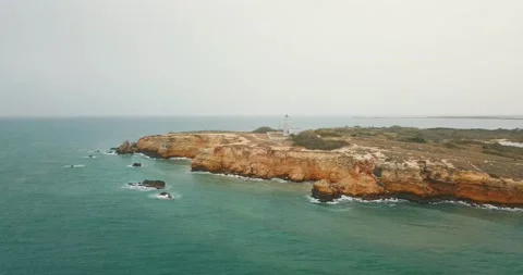 Cabo Rojo lighthouse Stock Footage 236472523